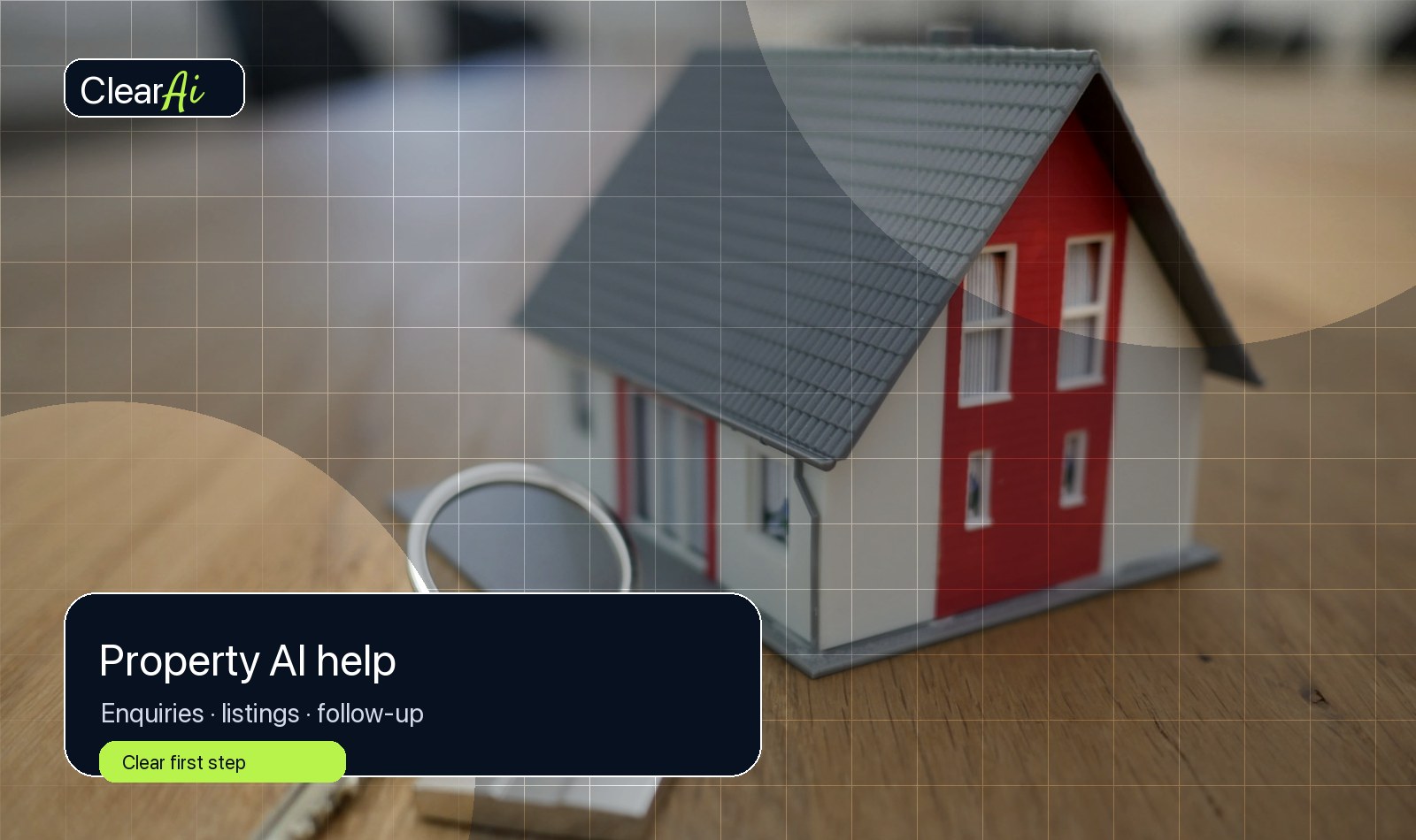 ClearAi visual for Property AI help